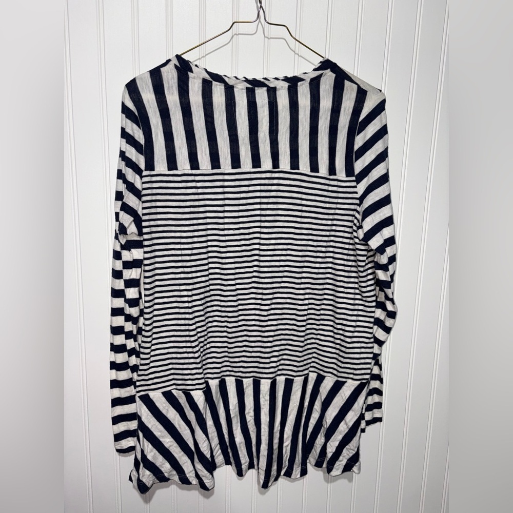 Maeve Anthropologie Striped Top| Size Medium - Picture 3 of 3